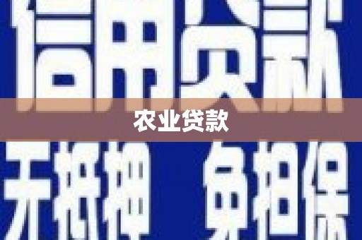 湘东农业贷款
