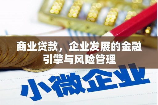 湘东商业贷款，企业发展的金融引擎与风险管理