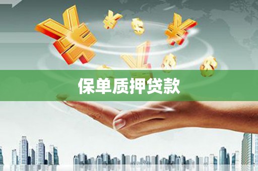 湘东保单质押贷款