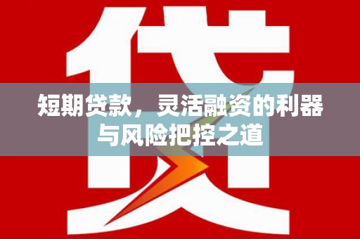 湘东短期贷款，灵活融资的利器与风险把控之道