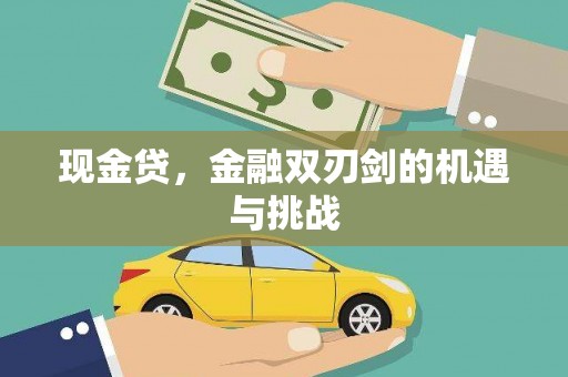 湘东现金贷，金融双刃剑的机遇与挑战