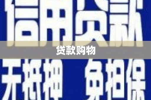 湘东贷款购物