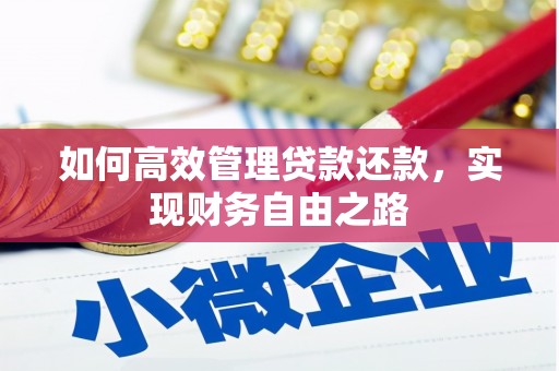 湘东如何高效管理贷款还款，实现财务自由之路