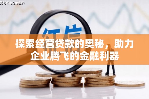 湘东探索经营贷款的奥秘，助力企业腾飞的金融利器