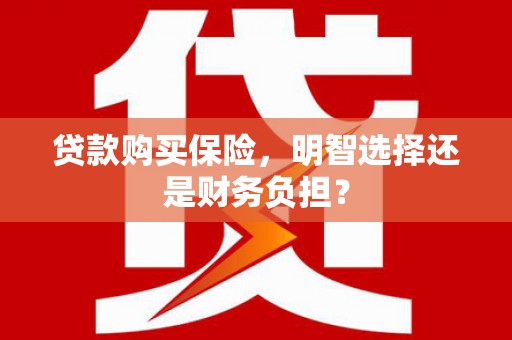 湘东贷款购买保险，明智选择还是财务负担？