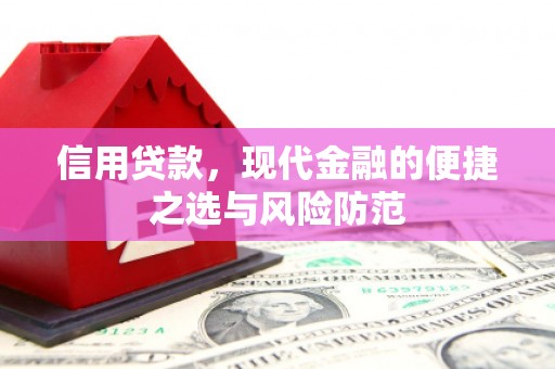 湘东信用贷款，现代金融的便捷之选与风险防范