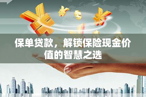 湘东保单贷款，解锁保险现金价值的智慧之选