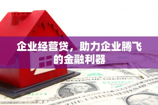 湘东企业经营贷，助力企业腾飞的金融利器