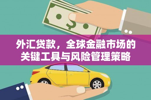 湘东外汇贷款，全球金融市场的关键工具与风险管理策略