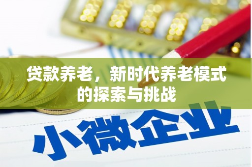 湘东贷款养老，新时代养老模式的探索与挑战