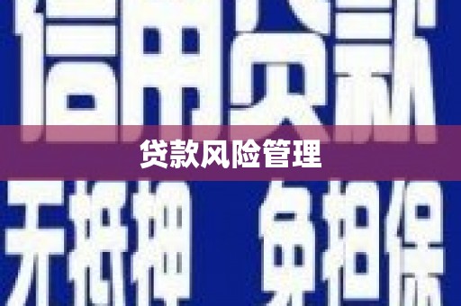 湘东贷款风险管理