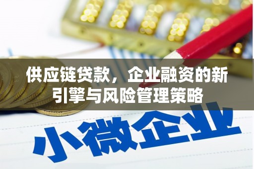 湘东供应链贷款，企业融资的新引擎与风险管理策略
