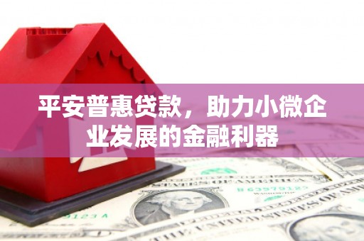 湘东平安普惠贷款，助力小微企业发展的金融利器