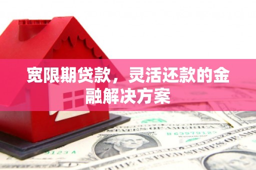 湘东宽限期贷款，灵活还款的金融解决方案