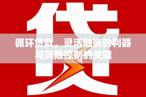 湘东循环贷款，灵活融资的利器与风险控制的关键