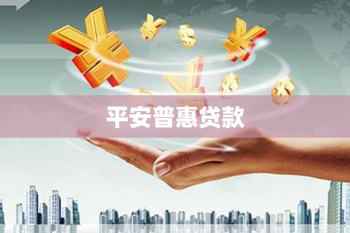 湘东平安普惠贷款