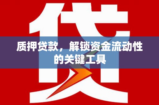 湘东质押贷款，解锁资金流动性的关键工具