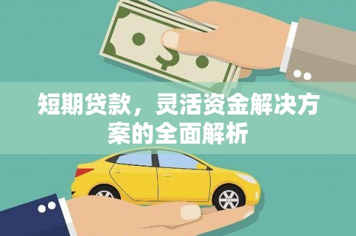 湘东短期贷款，灵活资金解决方案的全面解析