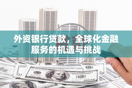 湘东外资银行贷款，全球化金融服务的机遇与挑战