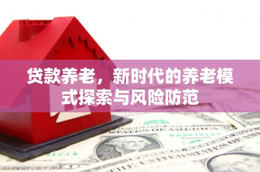 湘东贷款养老，新时代的养老模式探索与风险防范