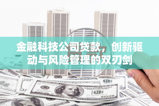 湘东金融科技公司贷款，创新驱动与风险管理的双刃剑